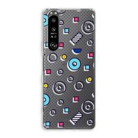 8-bit N°9: Sony Xperia 1 III Transparant Hoesje