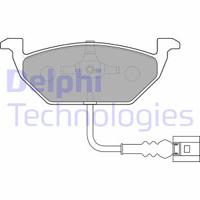 Remblokkenset, schijfrem DELPHI, u.a. fÃ¼r Seat, VW, Skoda, Audi