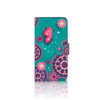 Google Pixel 8A Hoesje Cirkels en Vlinders