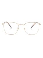 Giorgio Armani lunettes de vue à monture carrée - Marron