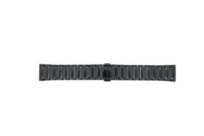 Horlogeband Armani AR1507 / AR1508 / AR1509 Keramiek Zwart 22mm