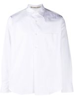 Meta Campania Collective chemise en coton Lee à poche poitrine - Blanc