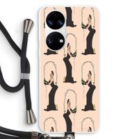 Pop Some Kim: Huawei P50 Transparant Hoesje met koord