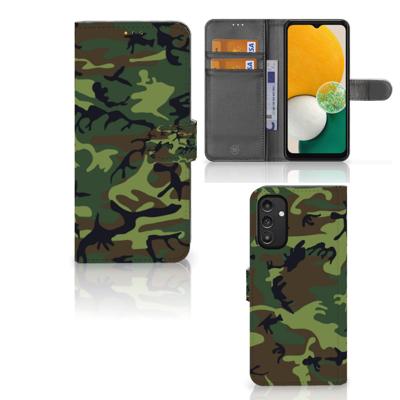Samsung Galaxy A14 5G | Telefoon Hoesje | Army Dark