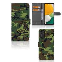 Samsung Galaxy A14 5G | Telefoon Hoesje | Army Dark