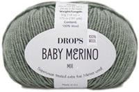 Drops Baby Merino Mix 050 Saliegroen