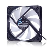 Fractal Design Silent Series R3 120 mm PC-ventilator Zwart, Wit (b x h x d) 120 x 25 x 120 mm