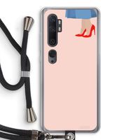 High heels: Xiaomi Mi Note 10 Pro Transparant Hoesje met koord