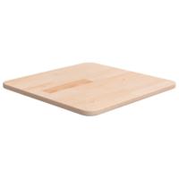 Tafelblad vierkant 40x40x1,5 cm onbehandeld massief eikenhout
