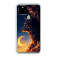 Night Guardian: Google Pixel 5 Transparant Hoesje