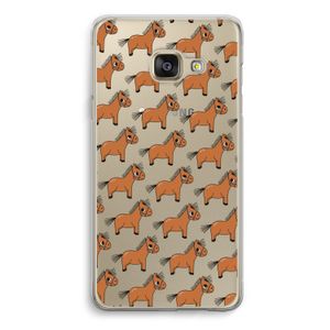 Pony: Samsung A3 (2017) Transparant Hoesje