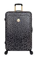 MÔSZ Lauren Large Suitcase 76 cm-Nero Leopard