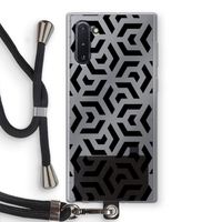 Crazy pattern: Samsung Galaxy Note 10 Transparant Hoesje met koord