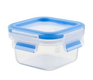 EMSA 508535 Voorraaddoos Vierkant Container 0,2 l Blauw, Transparant 1 stuk(s)