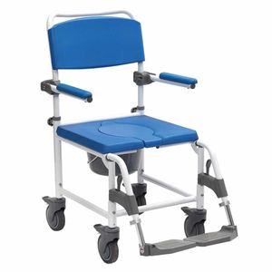 Verrijdbare Toiletstoel / Douchestoel Aston met 5" wielen | Drive
