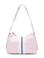Palm Angels Kids sac porté épaule à bride logo en jacquard - Rose Palm Angels Kids sac porté épaule à bride logo en jacquard - Rose