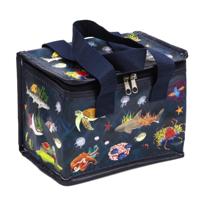 Kleine lunch koeltas - Sealife Kingdom print - 20 x 15 x 14 cm - 4,7 liter Kleine lunch koeltas - Sealife Kingdom print - 20 x 15 x 14 cm - 4,7 liter