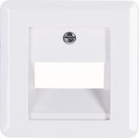 Enzo kopp hk02 wit afdekplaat isdn dubbel 4621060