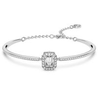 Swarovski 5638494 Armband Millenia Octagon zilverkleurig-wit 63 mm - thumbnail