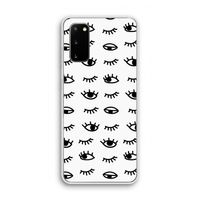 Eye pattern #2: Samsung Galaxy S20 Transparant Hoesje Eye pattern #2: Samsung Galaxy S20 Transparant Hoesje