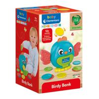 Clementoni baby vogel bank met munten, 9dlg.