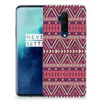 OnePlus 7T Pro TPU bumper Aztec Paars - thumbnail