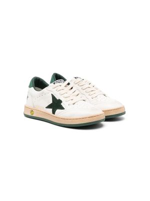 Golden Goose Kids baskets Ball Star - Blanc