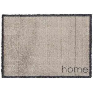 Mat Rustic Home - taupe - 50x70 cm - Leen Bakker