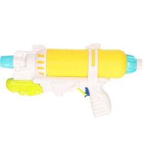 1x Waterpistolen/waterpistool geel/wit van 34 cm kinderspeelgoed   -