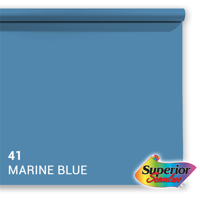 Superior Achtergrondpapier 41 Marine Blue 1,35 x 11m - thumbnail