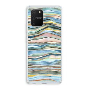 Watercolor Agate: Samsung Galaxy S10 Lite Transparant Hoesje