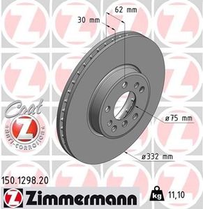 Remschijf Coat Z 150129820