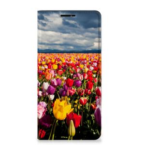 Motorola Edge 20 Pro Smart Cover Tulpen