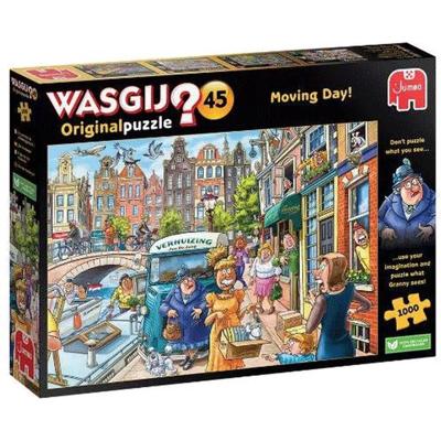 Jumbo wasgij 45 verhuisdag! 1000pc
