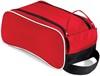 Quadra QD76 Teamwear Shoe Bag - Classic Red/Black/White - 35 x 16 x 18 cm