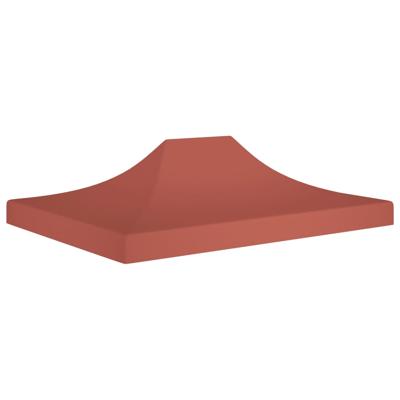 VidaXL Partytentdak 270 g/m² 4,5x3 m terracottakleurig