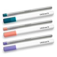 Lifestraw Sip 1-delig Met Harde Opbergkoker- Waterfilter Laguna, Apricot, Thistle