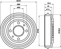 Textar Remtrommel 94006400 - thumbnail