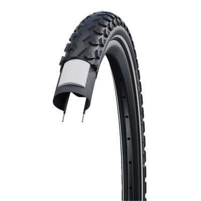 SCHWALBE Buitenband land cruiser punctureguard 26 x 2.00" / 50-559 - zwart met reflectie