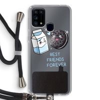 Best Friend Forever: Samsung Galaxy M31 Transparant Hoesje met koord