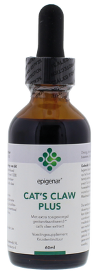 Epigenar Cat&apos;s Claw Plus Kruidentinctuur