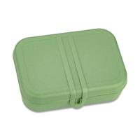 Koziol Bio-Circulair - Pascal L Lunchbox met Compartiment - Gerecycled Zonnebloemolie - Groen - thumbnail