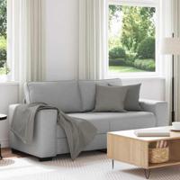 2-zitsbank Wolkengrijs 140 cm Stof
