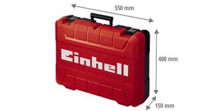 Einhell E-Box M55/40 4530049 Gereedschapskist (leeg) Zwart, Rood, Wit (l x b x h) 550 x 150 x 400 mm