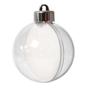 Creativ Company Deco ballen transparant 6cm, 8st.