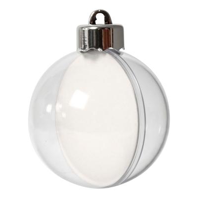 Creativ Company Deco ballen transparant 6cm, 8st.