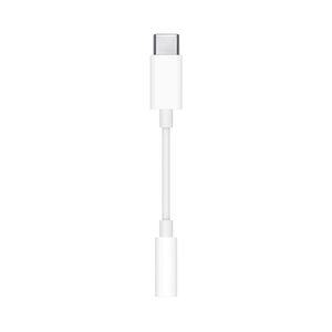 Apple USB-C/3,5 mm hoofdtelefoonaansluiting-adapter MU7E2ZM/A - wit