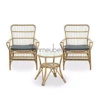 Vita Lester loungeset nature met hoge tafel