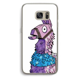 Lama: Samsung Galaxy S7 Transparant Hoesje
