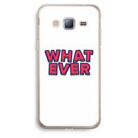 Whatever: Samsung Galaxy J3 (2016) Transparant Hoesje - thumbnail
